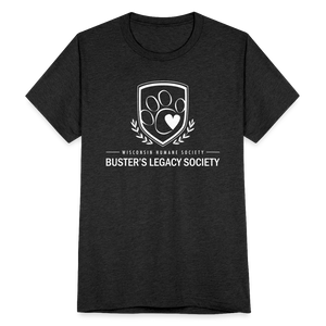 Buster's Legacy Society Unisex Tri-Blend T-Shirt - heather black