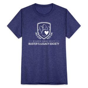 Buster's Legacy Society Unisex Tri-Blend T-Shirt - heather indigo