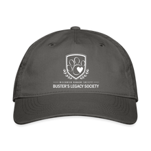 Load image into Gallery viewer, Buster&#39;s Legacy Society Organic Baseball Cap - charcoal