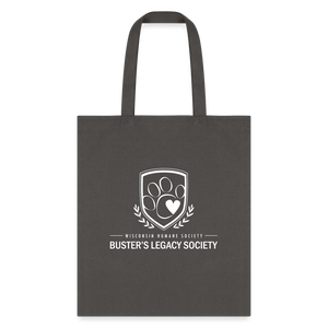 Buster's Legacy Society Tote Bag - charcoal