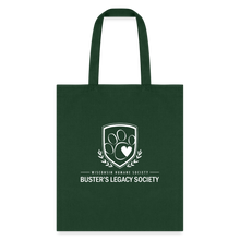 Load image into Gallery viewer, Buster&#39;s Legacy Society Tote Bag - forest green