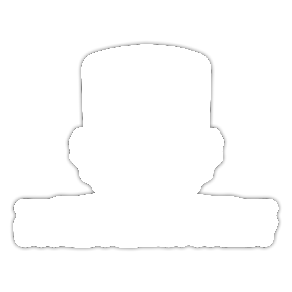 
                  
                    Buster's Legacy Society White Sticker - white glossy
                  
                
