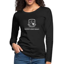 Load image into Gallery viewer, Buster&#39;s Legacy Society Contoured Premium Long Sleeve T-Shirt - black