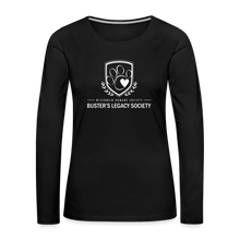 Load image into Gallery viewer, Buster&#39;s Legacy Society Contoured Premium Long Sleeve T-Shirt - black