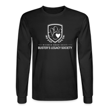Load image into Gallery viewer, Buster&#39;s Legacy Society Classic Long Sleeve T-Shirt - black