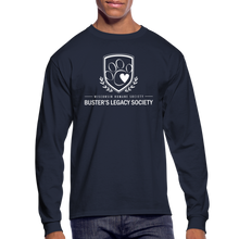 Load image into Gallery viewer, Buster&#39;s Legacy Society Classic Long Sleeve T-Shirt - navy