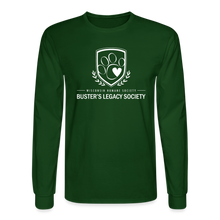 Load image into Gallery viewer, Buster&#39;s Legacy Society Classic Long Sleeve T-Shirt - forest green