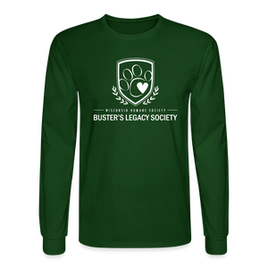 Buster's Legacy Society Classic Long Sleeve T-Shirt - forest green