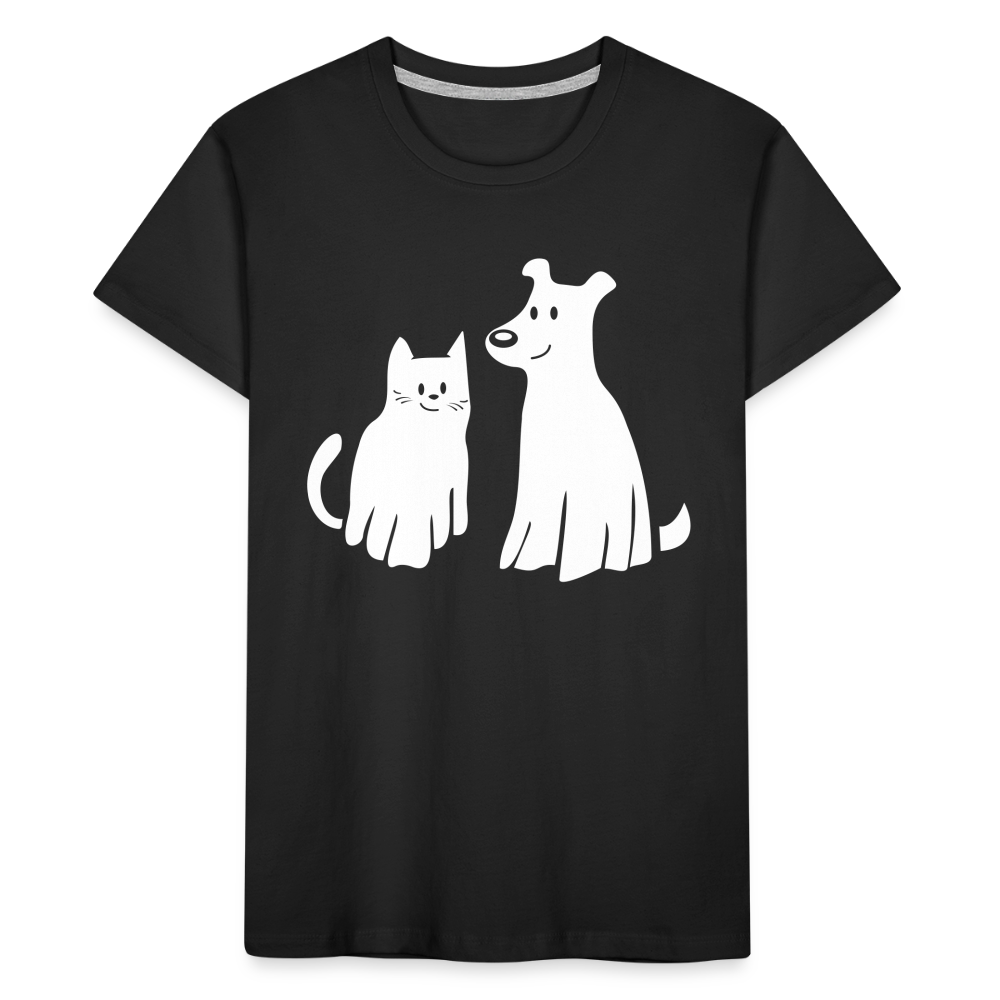 Halloween Costume Dog & Cat Toddler Premium Organic T-Shirt - black