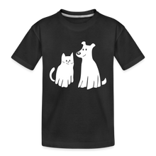 Load image into Gallery viewer, Halloween Costume Dog &amp; Cat Toddler Premium Organic T-Shirt - black