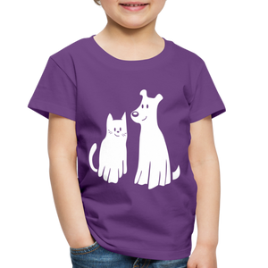 Halloween Costume Dog & Cat Toddler Premium T-Shirt - purple