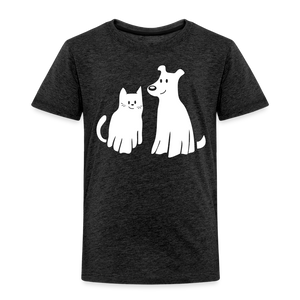 Halloween Costume Dog & Cat Toddler Premium T-Shirt - charcoal grey