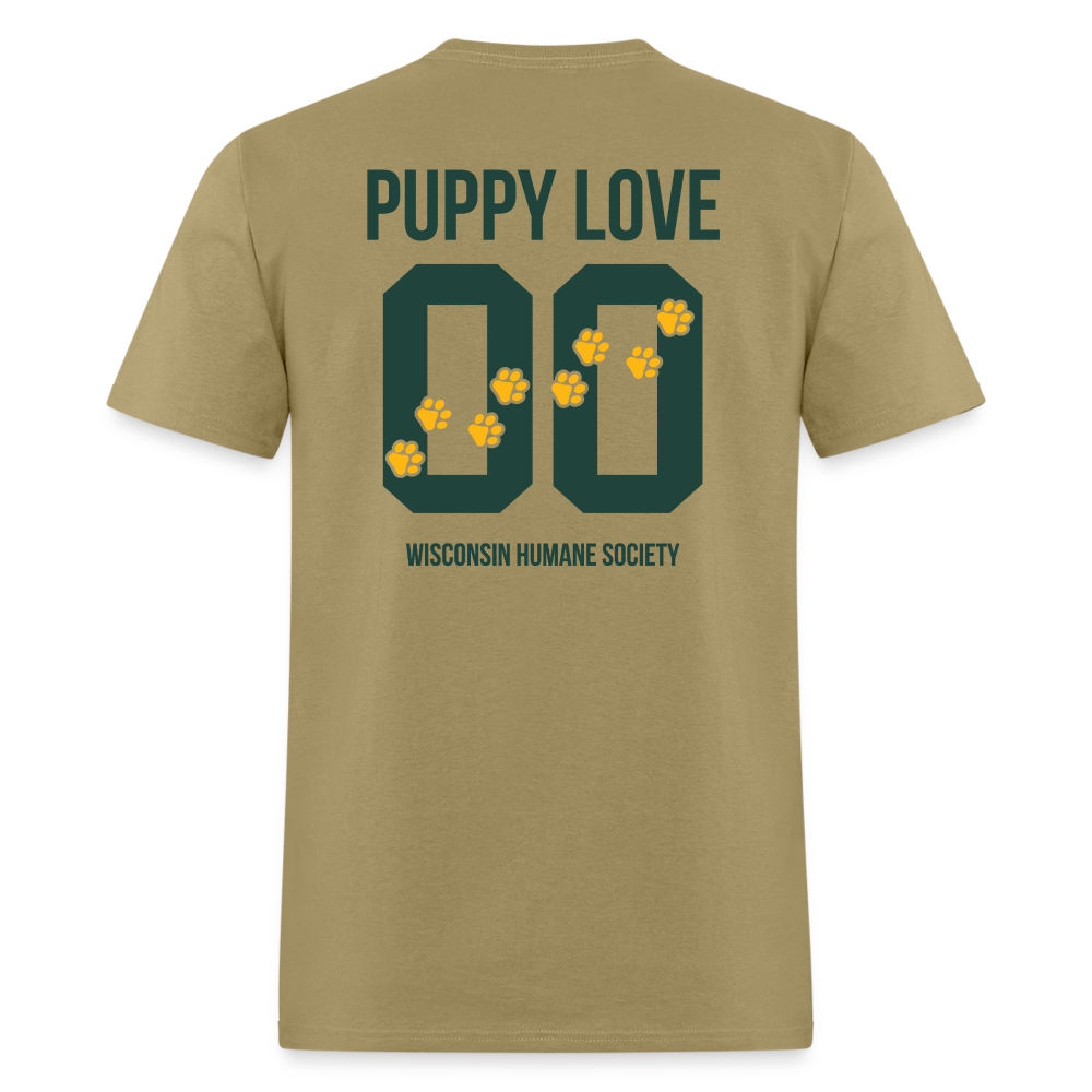 
                  
                    Puppy Love Classic T-Shirt (Light Colors) - khaki
                  
                