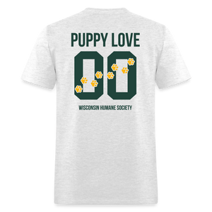 Puppy Love Classic T-Shirt (Light Colors) - light heather gray