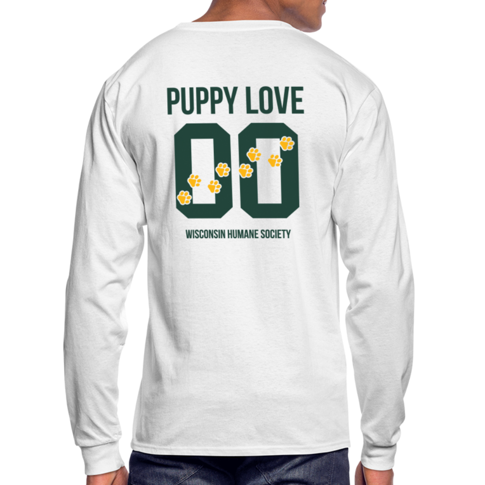 
                  
                    Puppy Love Classic Long Sleeve T-Shirt (Light Colors) - white
                  
                