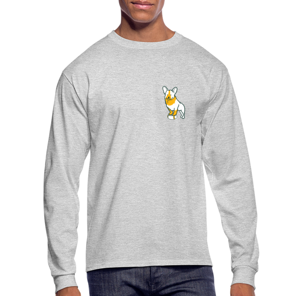 
                  
                    Puppy Love Classic Long Sleeve T-Shirt (Light Colors) - heather gray
                  
                