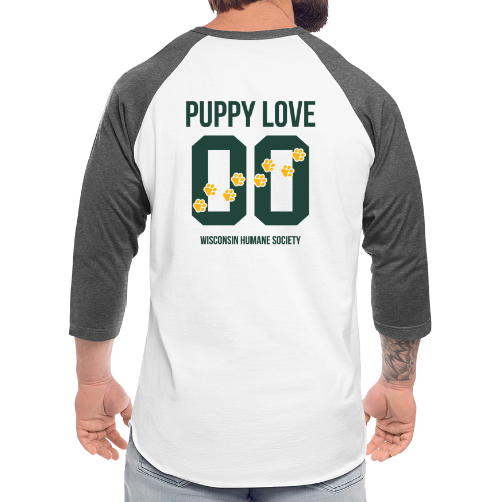 
                  
                    Puppy Love Athletic 3/4 T-Shirt - white/charcoal
                  
                