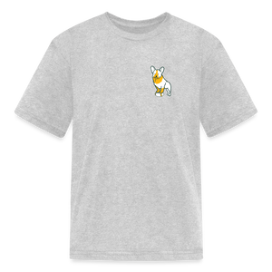 Puppy Love Kids' T-Shirt (Light Colors) - heather gray