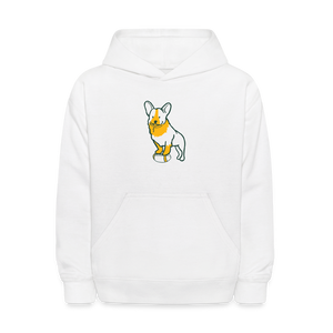 Puppy Love Kids' Hoodie - white