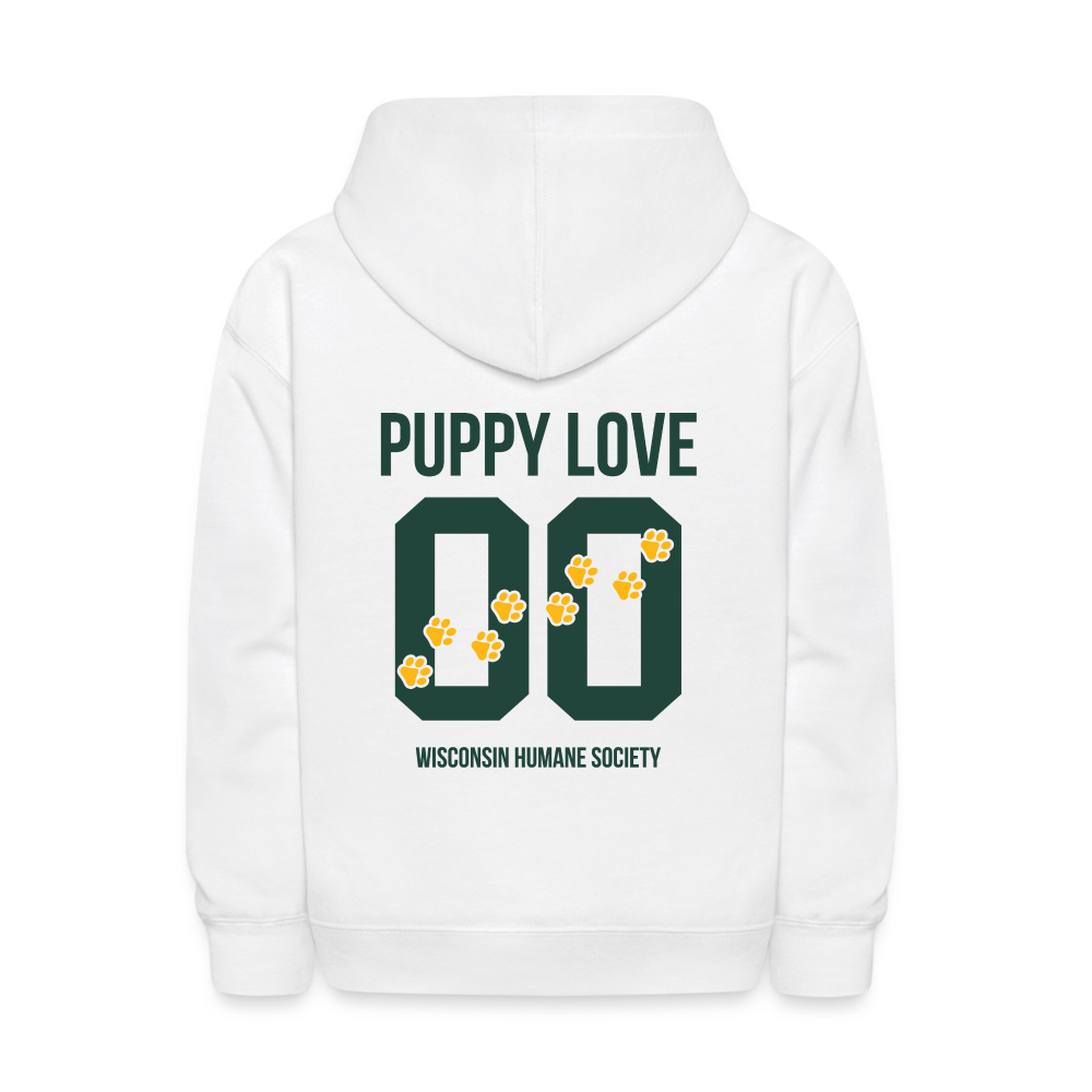 
                  
                    Puppy Love Kids' Hoodie - white
                  
                