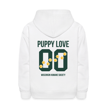 Load image into Gallery viewer, Puppy Love Kids&#39; Hoodie - white