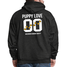 Load image into Gallery viewer, Puppy Love Classic Hoodie (Dark Colors) - charcoal grey