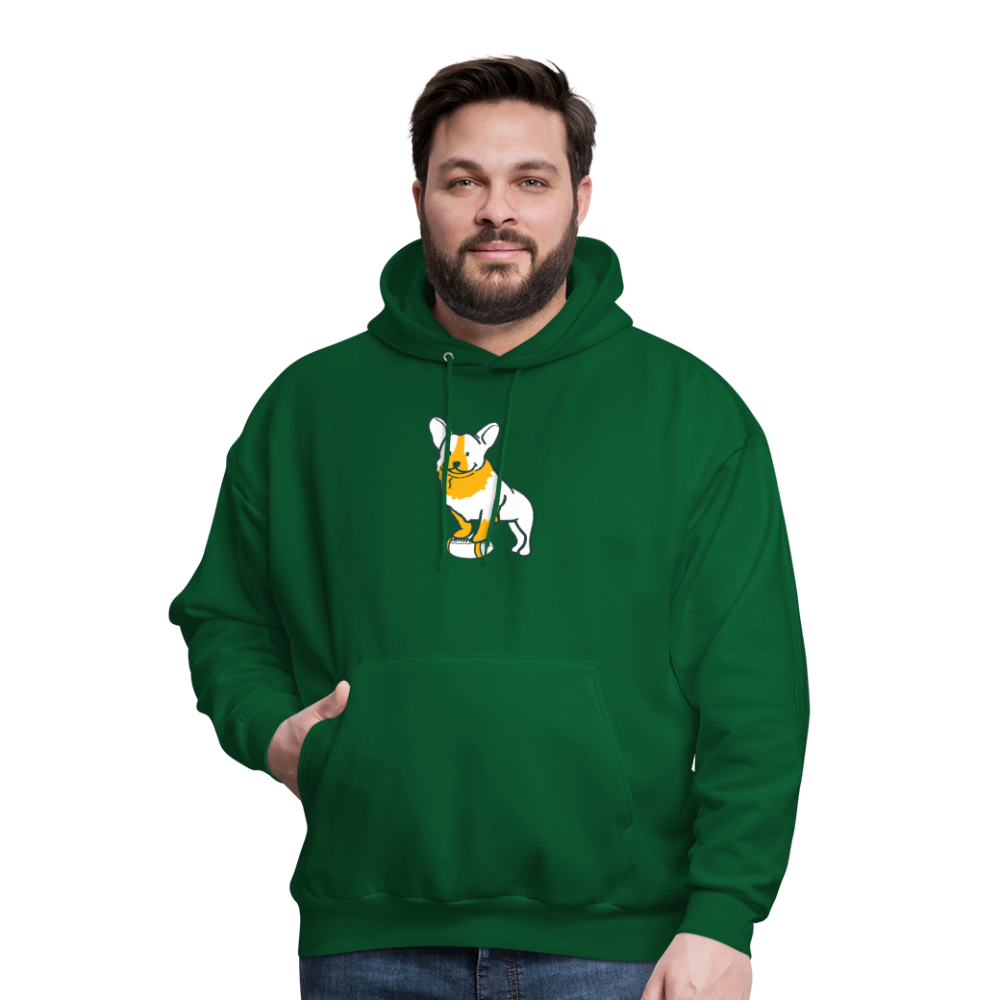 Puppy Love Classic Hoodie (Dark Colors) - forest green
