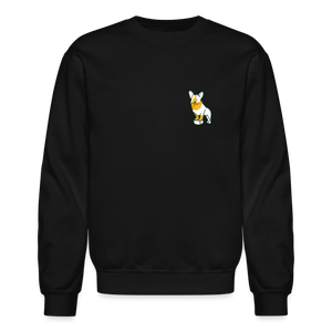 Puppy Love Crewneck Sweatshirt (Dark Colors) - black