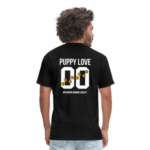 Puppy Love Classic T-Shirt (Dark Colors) - black