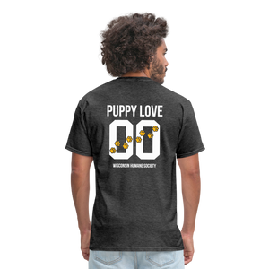 Puppy Love Classic T-Shirt (Dark Colors) - heather black
