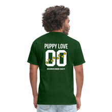 Load image into Gallery viewer, Puppy Love Classic T-Shirt (Dark Colors) - forest green