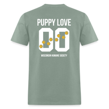 Load image into Gallery viewer, Puppy Love Classic T-Shirt (Dark Colors) - sage