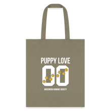 Load image into Gallery viewer, Puppy Love Tote Bag - khaki
