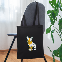 Load image into Gallery viewer, Puppy Love Tote Bag - black
