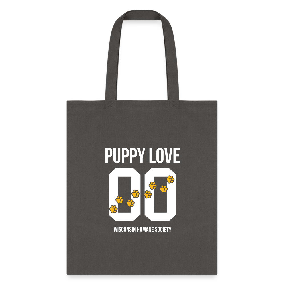 
                  
                    Puppy Love Tote Bag - charcoal
                  
                