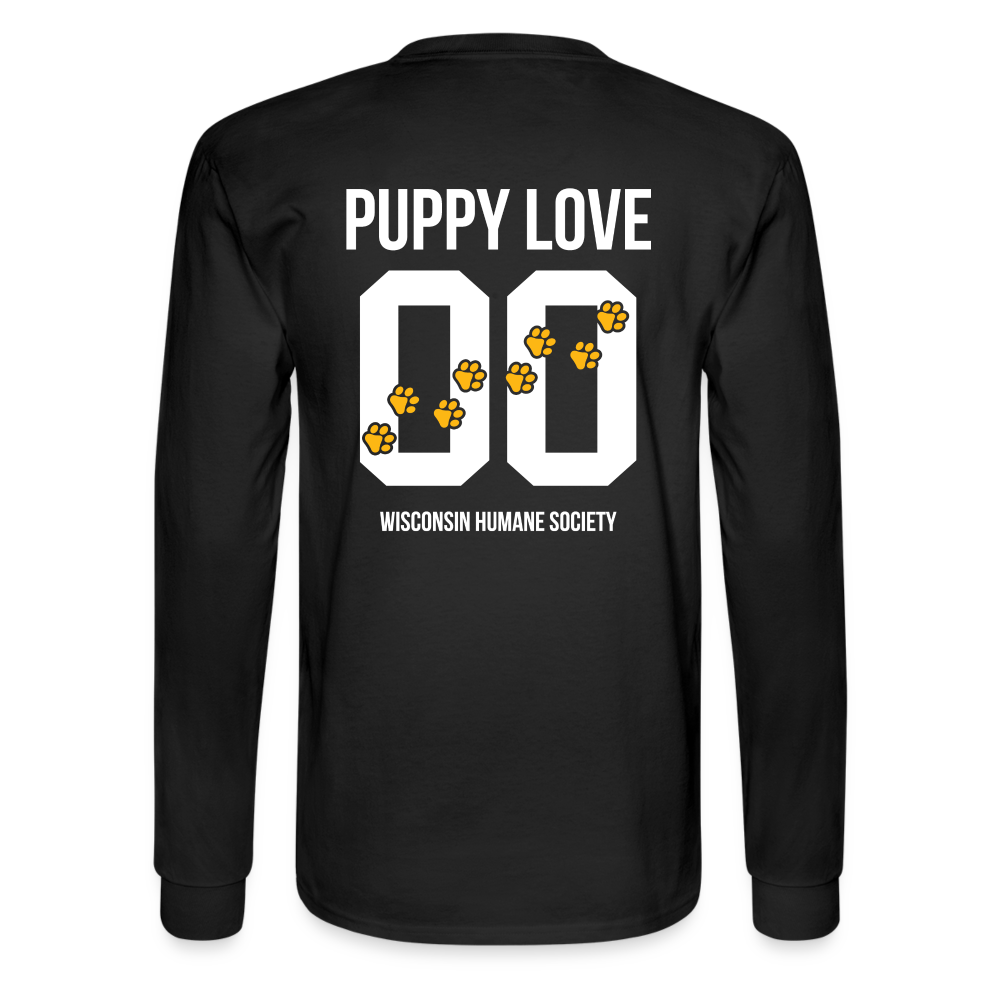 
                  
                    Puppy Love Classic Long Sleeve T-Shirt (Dark Colors) - black
                  
                