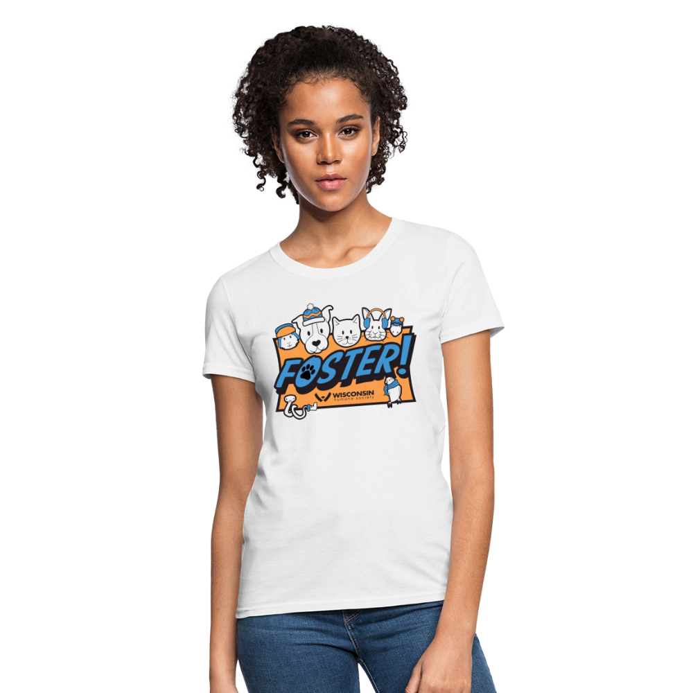 
                  
                    Winter Foster Logo Contoured T-Shirt - white
                  
                