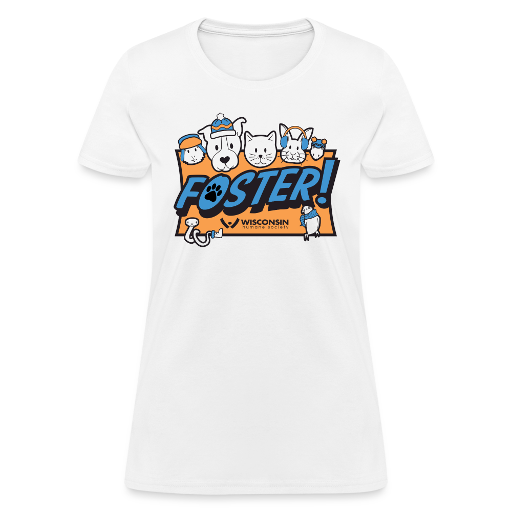 
                  
                    Winter Foster Logo Contoured T-Shirt - white
                  
                