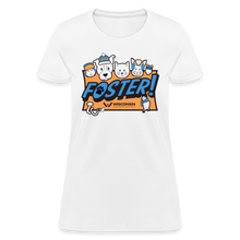Load image into Gallery viewer, Winter Foster Logo Contoured T-Shirt - white