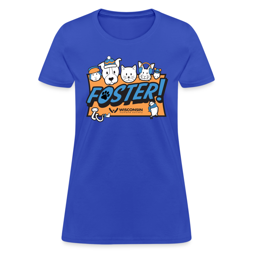 
                  
                    Winter Foster Logo Contoured T-Shirt - royal blue
                  
                