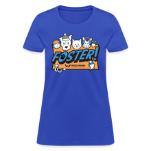 Load image into Gallery viewer, Winter Foster Logo Contoured T-Shirt - royal blue