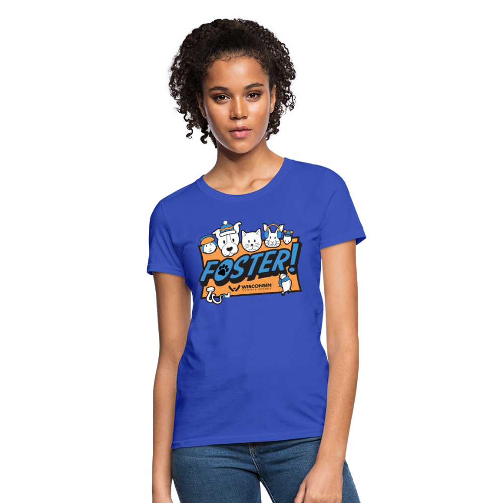 
                  
                    Winter Foster Logo Contoured T-Shirt - royal blue
                  
                