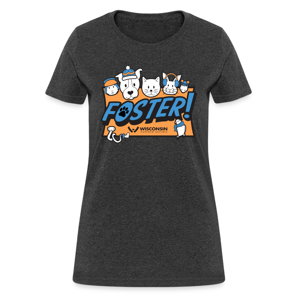 
                  
                    Winter Foster Logo Contoured T-Shirt - heather black
                  
                