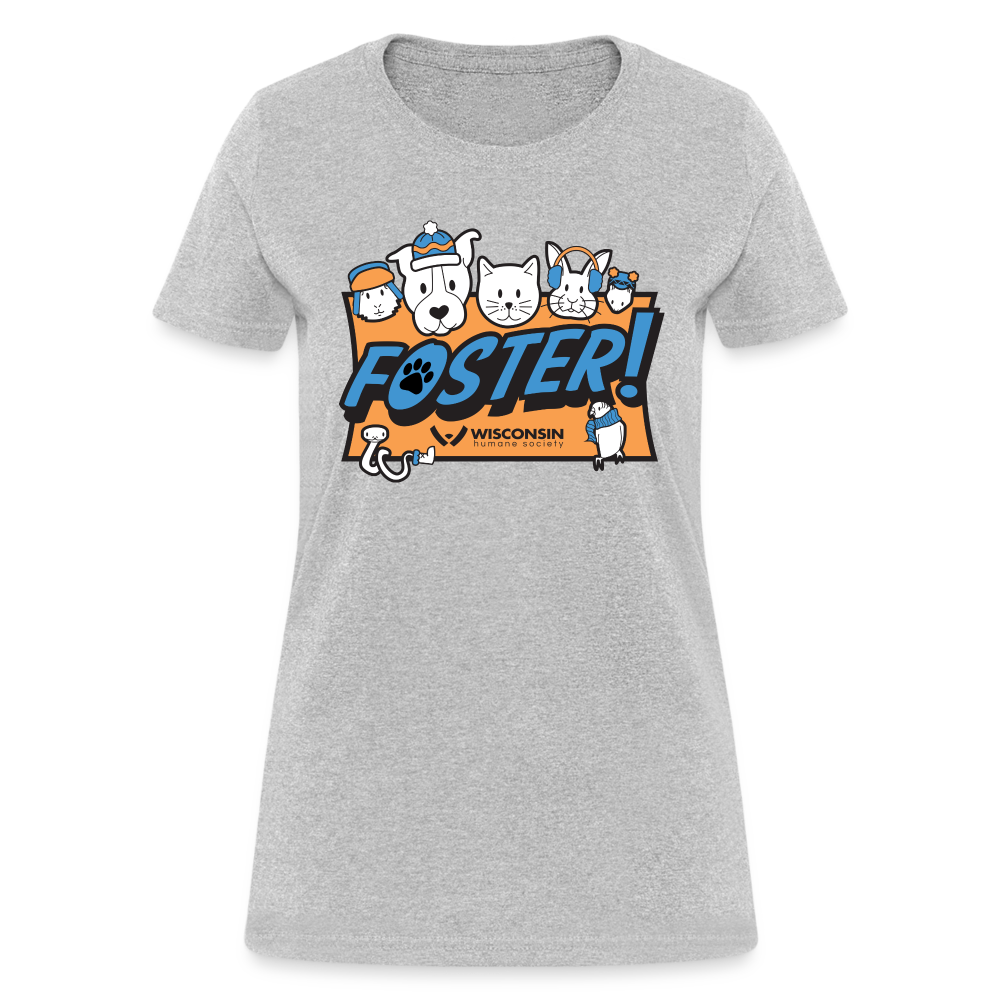 
                  
                    Winter Foster Logo Contoured T-Shirt - heather gray
                  
                