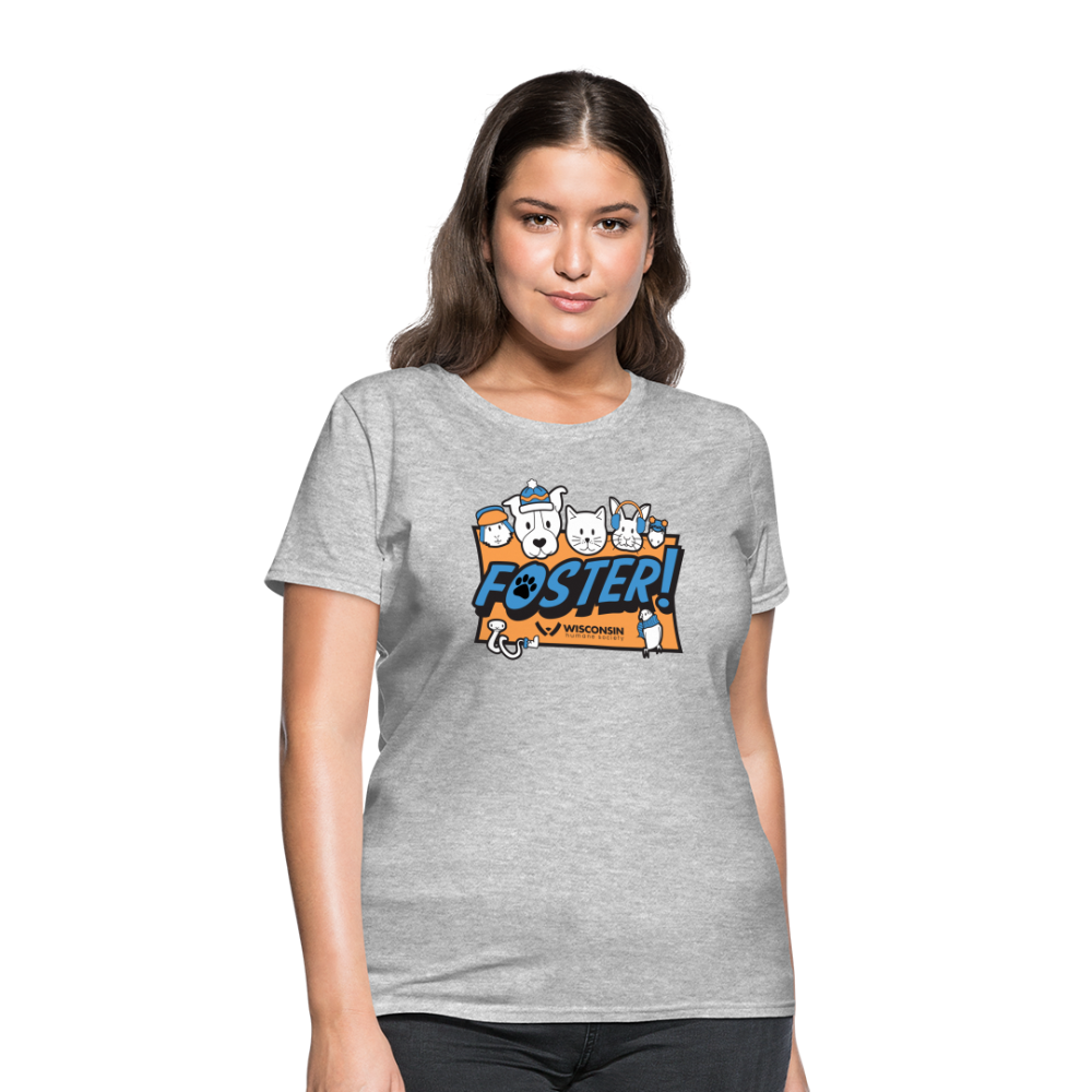 
                  
                    Winter Foster Logo Contoured T-Shirt - heather gray
                  
                