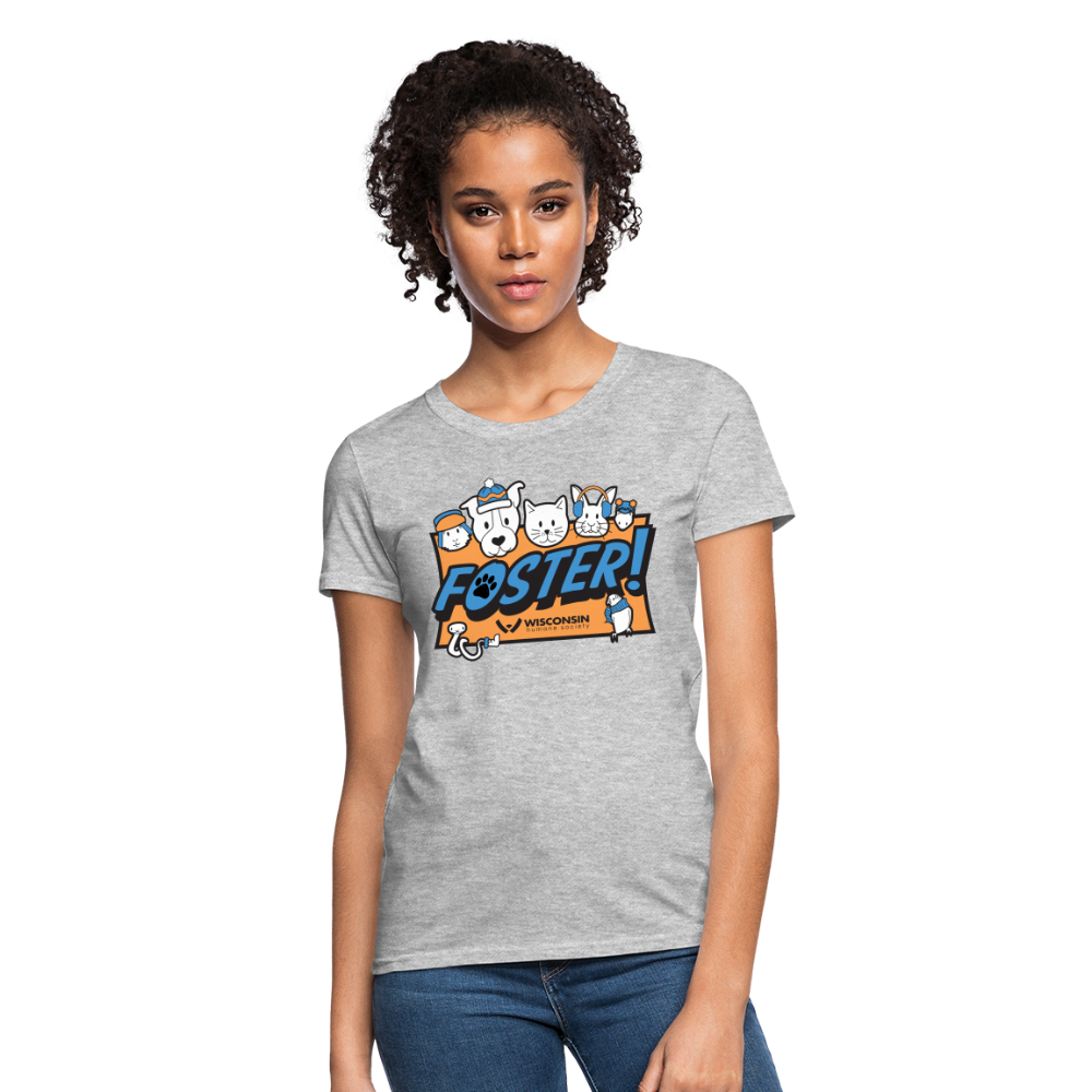 
                  
                    Winter Foster Logo Contoured T-Shirt - heather gray
                  
                