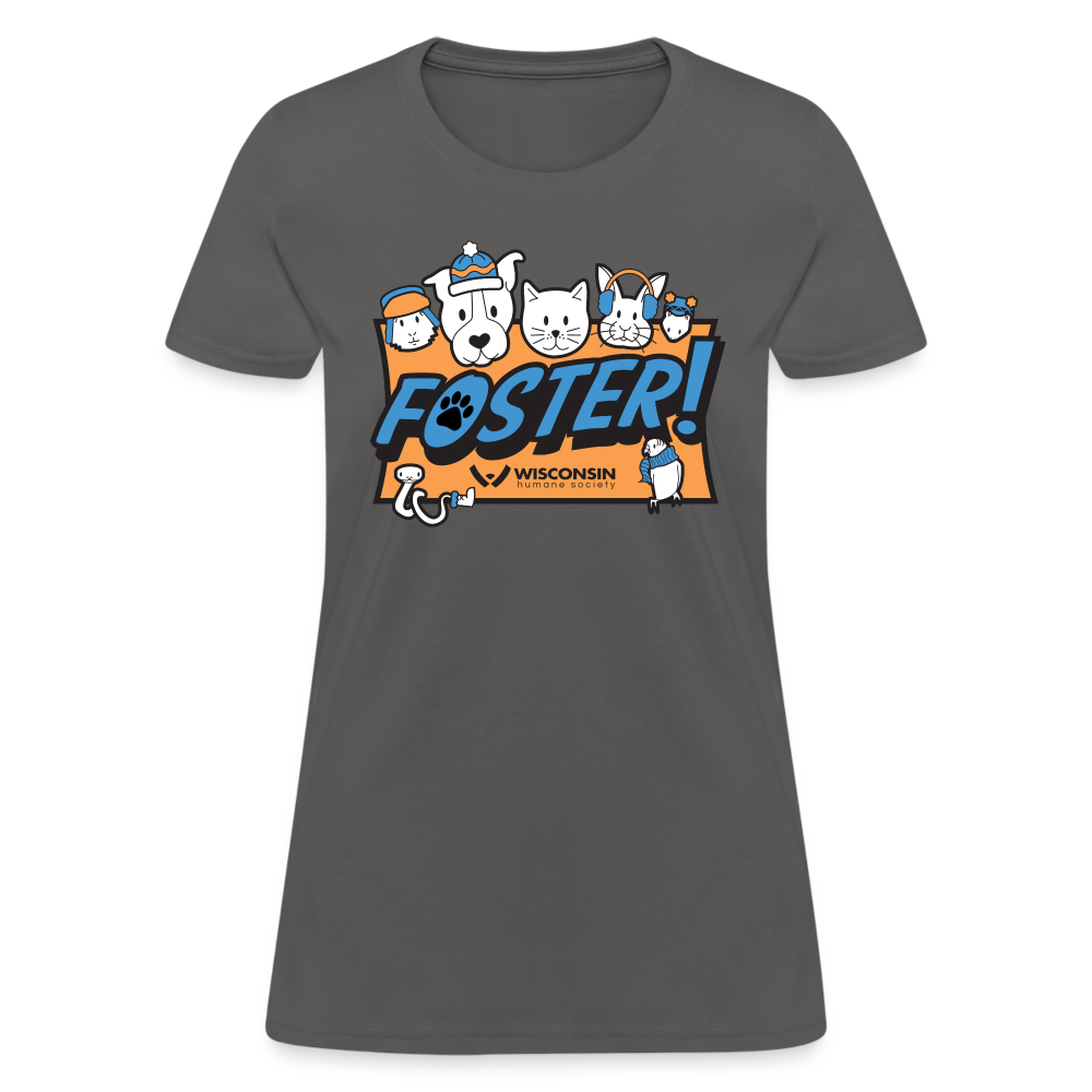 
                  
                    Winter Foster Logo Contoured T-Shirt - charcoal
                  
                