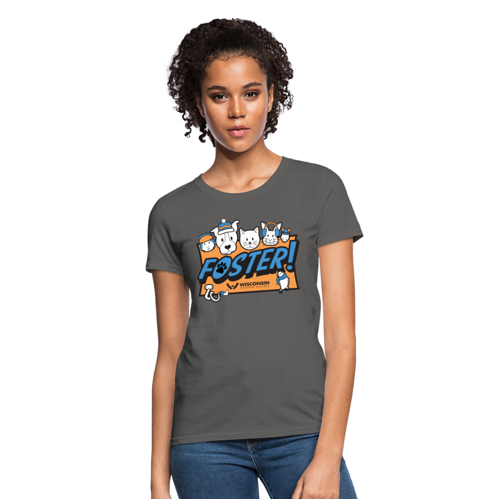 
                  
                    Winter Foster Logo Contoured T-Shirt - charcoal
                  
                