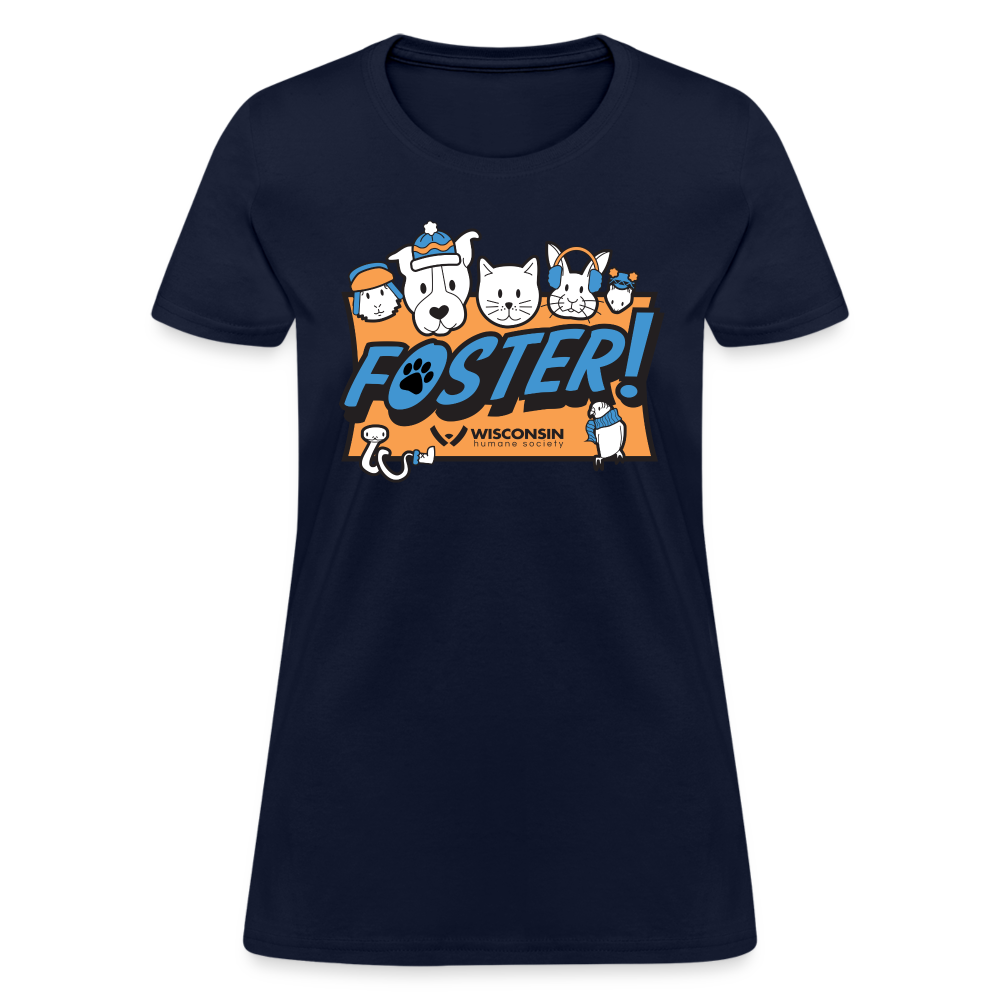 
                  
                    Winter Foster Logo Contoured T-Shirt - navy
                  
                