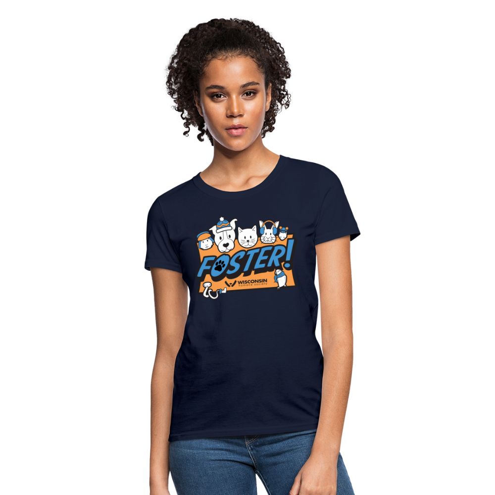 
                  
                    Winter Foster Logo Contoured T-Shirt - navy
                  
                